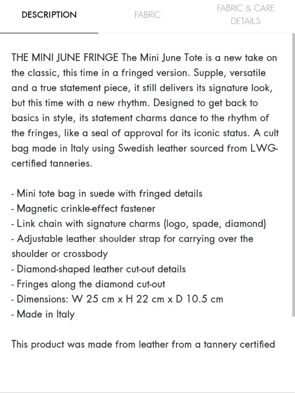 ba&sh Red Mini June Bag - Picture 5 of 7